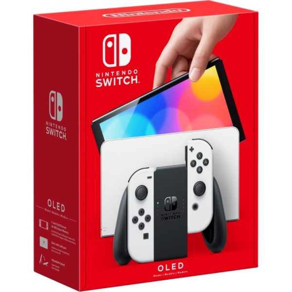 Nintendo Switch OLED,White Joy