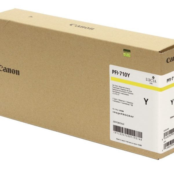 Canon tinta PFI-710 Y