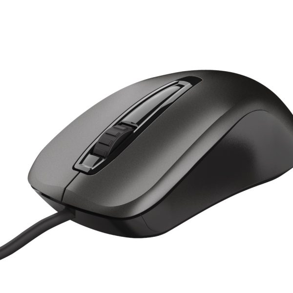 Trust Carve USB miš, žični1.200 dpi, 3 tipke, dužinakabla 1,7 m