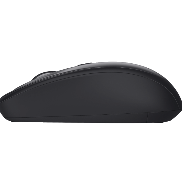 Trust Yvi+ Silent wireless miš,crni, sa tihim tipkama, 800-1600 dpi, optički, 4 tipke
