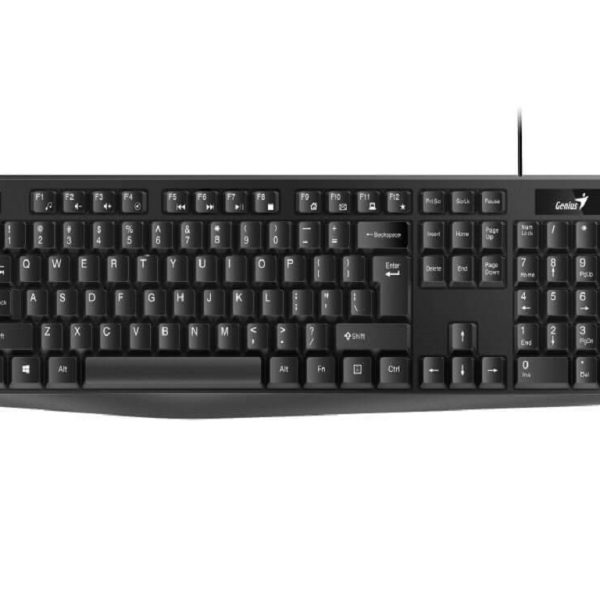 Genius žičana tastatura KB-117 , dužina kabla 1,4 m,crna boja, USB konektor, BiH layout