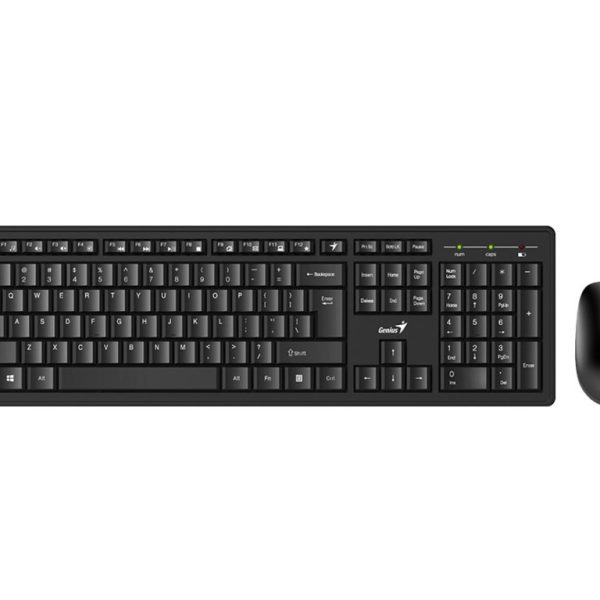 Genius KM-8200 tastatura+miš wireless set, dual-color, crno-siva boja, BH/HR/SRB layout
