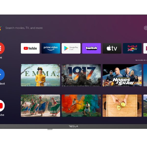 Tesla TV 32E635BHS HD Android crne boje sa Google Assistant i glasovnim komandama