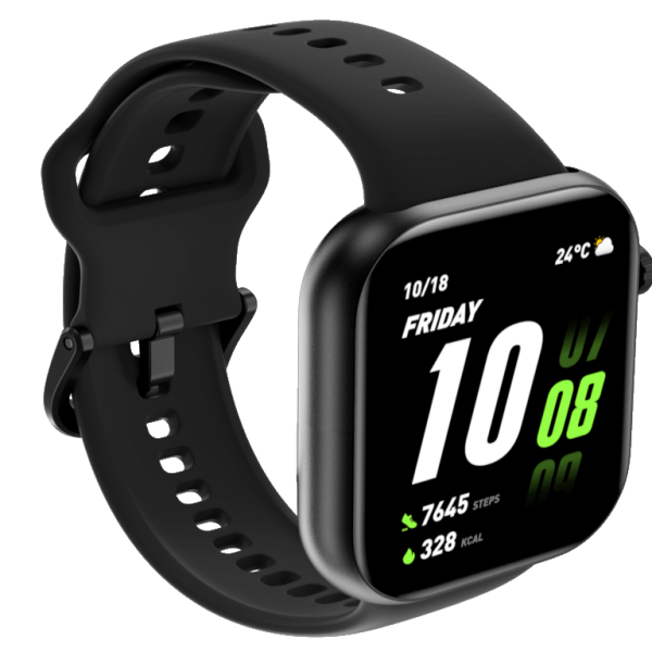 HONOR Choice Watch 2i Black1.85 AMOLED, 14 days baterrylife, Bluetooth call, 109 Sports type