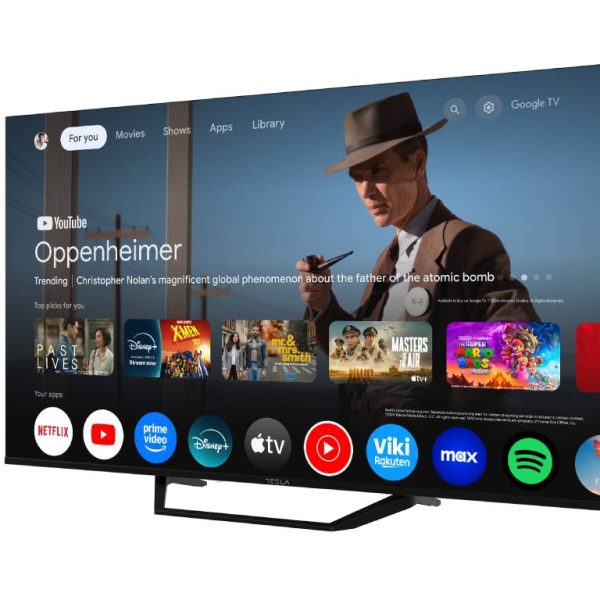 TESLA TV 55E655BUS 4K Google Powered by Google Google Assistant