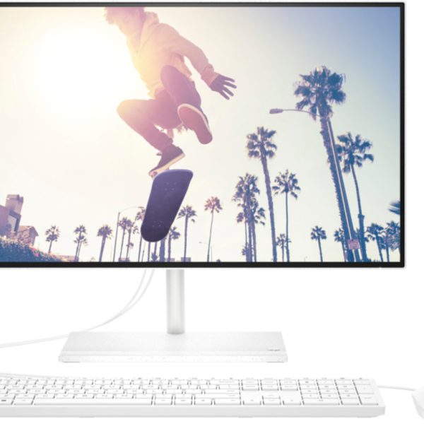 HP 24-cb1052ny All-in-One PC23,8" non touch 1235U,16GB,512GB,FreeDOS, bijeli, periferija