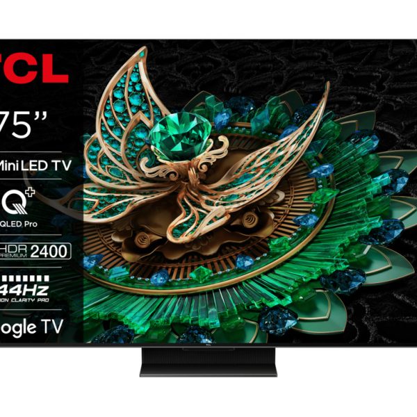 TCL 75C765 QD-Mini LED 4K TV sa premium dizajnom i naprednim tehnologijama prikaza