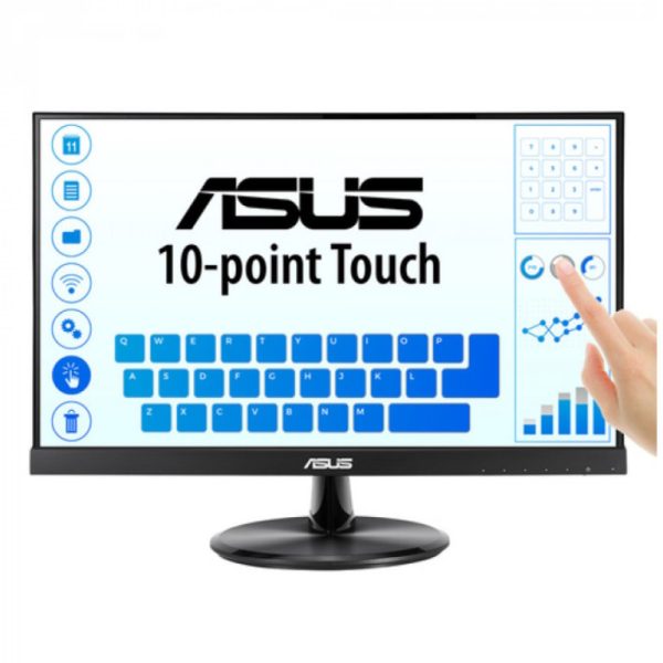 Asus monito VT229H 21,5" Touch21,5",Touch,IPS,250cd,VGA,HDMISpeakers,VESA 100x100