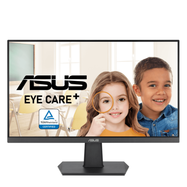 Asus 24" VA24EHF Eye Care 1ms23.8"IPS,FHD,250cd,100Hz,HDMI,Gaming, Tilt +23-5.VESA 100x100, crna