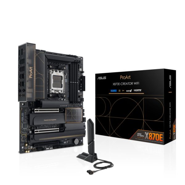 ASUS PROART X870E-CREATOR WIFIX870E, AM5; 4xDDR54x M.2;4xSATA,HDMI,11x USB, RAID,ATX