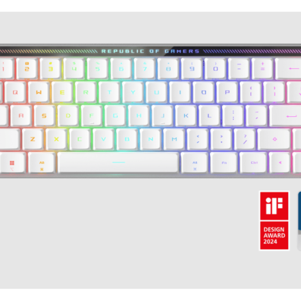 Asus ROG Falchion RX LowProfile, 65% wireless gamingtastatura