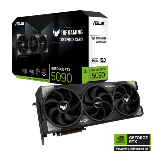 ASUS TUF-RTX5090-32G-GAMING32GB GDDR7, 512-bit,3xDP, 2x HDMI