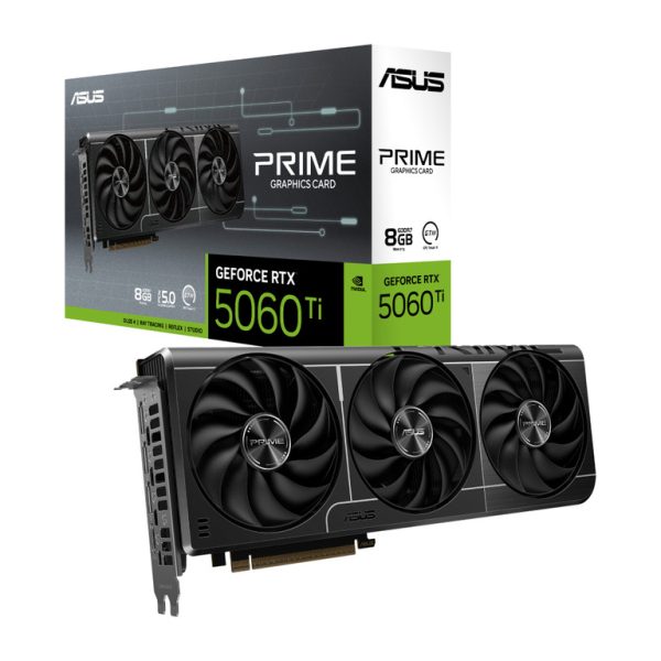 ASUS VGA PRIME-RTX5060TI-8G8GB GDDR7, 128-bit,3x DP, 1x HDMI
