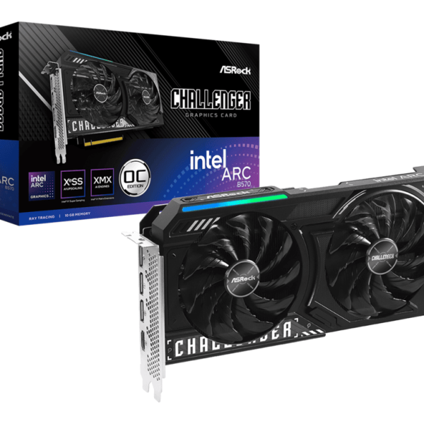 ASROCK B570 CL 10GO OC VGAChallenger, Intel Arc B57010GB 160-bit GDDR6, 3xDP, HDMI