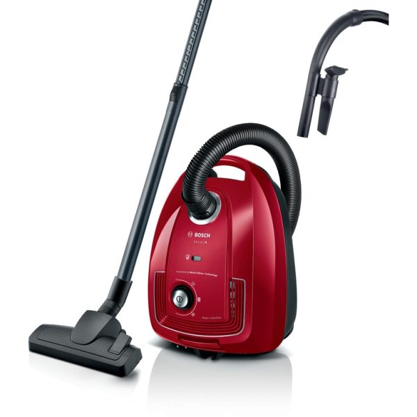 BOSCH usisivač sa vrećicom, BORDO, ProHygenic, 10-godišnje jamstvo za motor