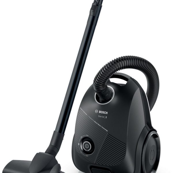 BOSCH Usisivač s vrećicom Serie 2|, CRNI, 237 x 290 x 367 mm