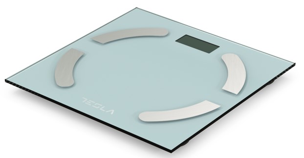 TESLA Pametna vaga BS301WXKapacite 180 kg; jedin: kg/lb; Napajanje: 2XAAA baterija