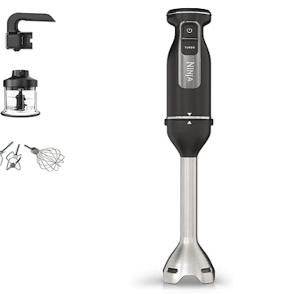 Ninja rucni blender i mixerSnaga 850W, 2 brzine mjes. i 5brzina mjes. kapa. 700ml, 3u1 uredjaj