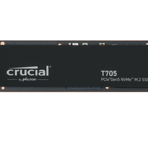 Crucial SSD T705 1TB NVMe M.2PCIe Gen 5 x4;13600/10200 MB/s