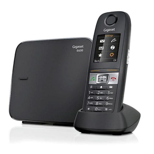 Gigaset E630, BlackRobust and enduring (IP65)Vibrating and flashing caller alert
