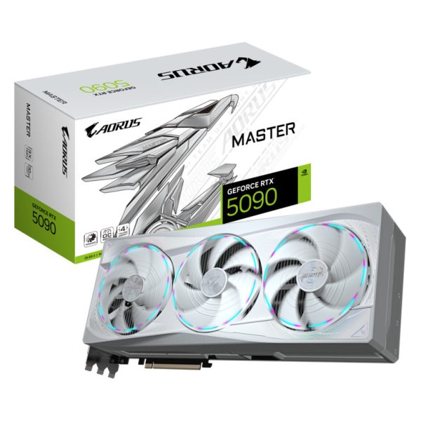 Gigabyte Aorus 5090 Master Ice32GB GDDR7,  512-bit,3x DP, 1x HDMI