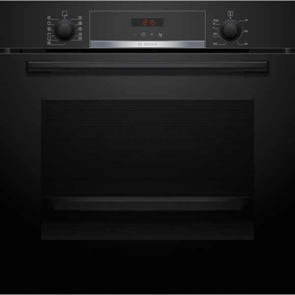 BOSCH pećnica  Serie 4| CRNA, A+, PIROLIZA, AutoPilot 10, 71 L, 7 programa