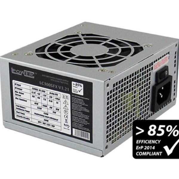 LC-Power PSU 300W SFX V3.2180mm fan, >85%, 20+4pin,4 pin, PCI-Express, 4x SATA