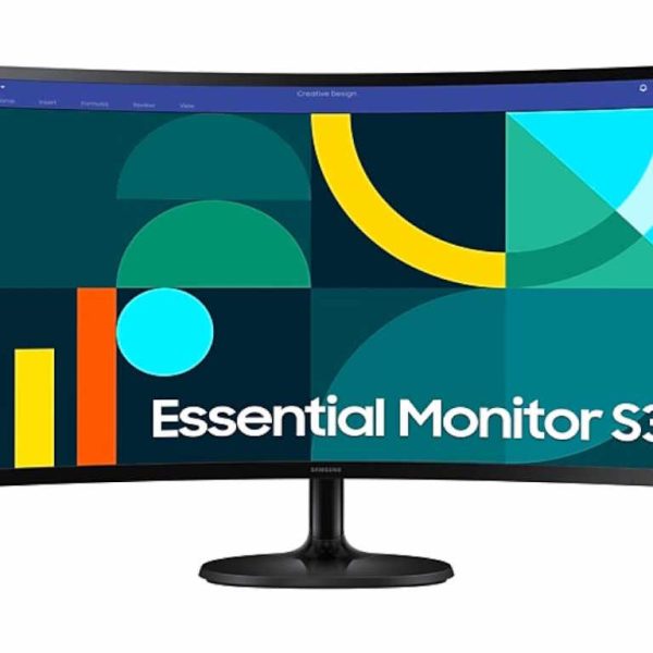 27''FHD Zakrivljeni Monitor S3VA, 1920x1080, 75Hz, 3000:14ms, 250cd, HDMI, VGA, Tilt, VESA 75x75