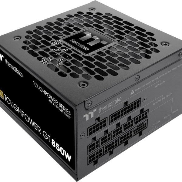 Thermaltake Toughpower GT 850w80+ Gold, full modular,ATX 3.1 native 12V-2x6 connector