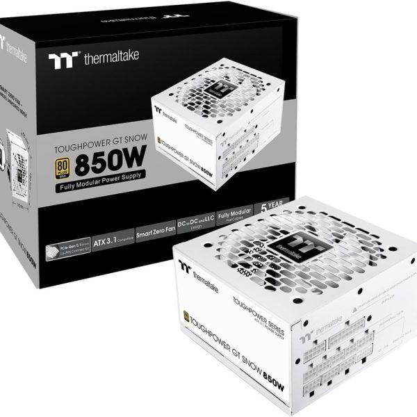 Thermaltake Toughpower GT 850w80+ Gold, full modular,ATX 3.1 native 12V-2x6 connector