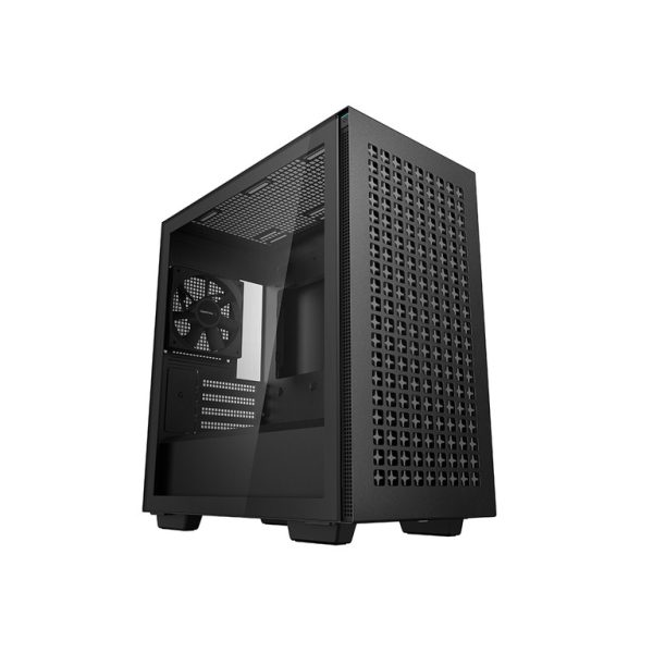 DeepCool Case CH370 BlackmATX, Mini-ITX,1x 120mm Fan
