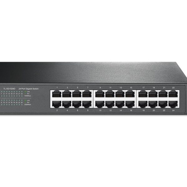 TP-Link TL-SG1024D Switch24x10/100/100024-Port Gigabit Desktop/Rackmount Switch