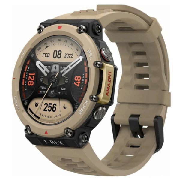 Amazfit T-Rex 2 Desert Khaki 1.39";AMOLED;10 ATM; 500 mAh;58 HOURS POWER SAVING GPS MODE