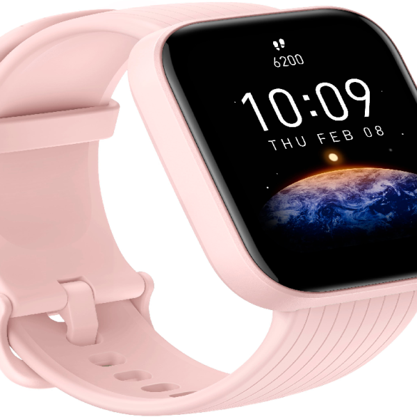 Amazfit BIP 3 PRO Pink 1.69"; 5 ATM; Blood-oxygen Saturation Measurement; 60 sport modes;