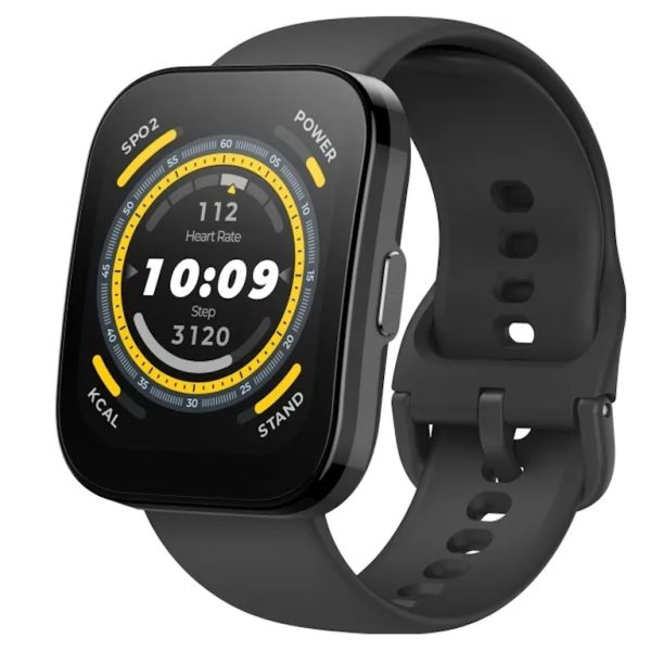 Amazfit Bip 5 Soft Black 1.91"; 120+ sports modes; 10 day battery life; GPS