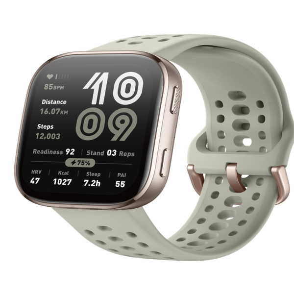 Amazfit BIP 6 StoneVibrant 1.97" Display, 24/7health monitoring, 14 days baterry life