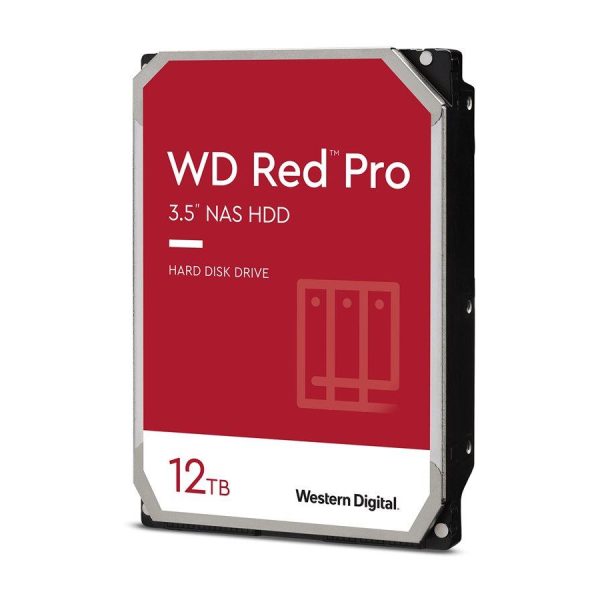 WD HDD 12TB Red Pro 512MB 7200SATA,NAS hard drive