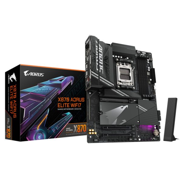 Gigabyte MB X870 A Elite WIFI7AM5; 4xDDR5; 4xM.2; 4xSATA12xUSB; WIFI; ATX; RAID