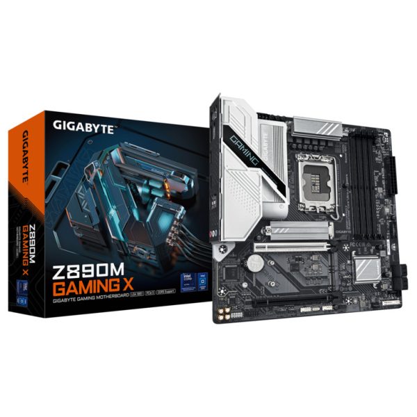 Gigabyte MB Z890M GAMING XLGA1851; 4xDDR5;3xM.2; 4xSATA;5xUSB; 2xDP;1xHDMI; mATX; THUNDERBOLT