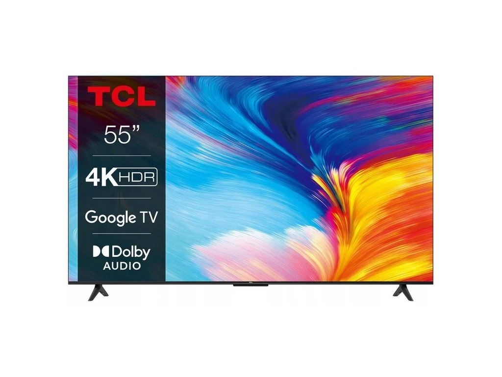 TCL 55"P631 4K Google TV;HDR 10; HDMI 2.1 - Game MasterDolbi Audio; Google Assistant;