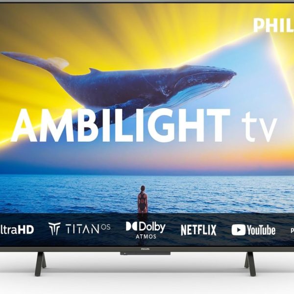 Philips 65"PUS8109 4K Titan OSAmbilight s 3 strane; HDMI 2.1Pixel Precise Ultra HD; Dolby Atmos