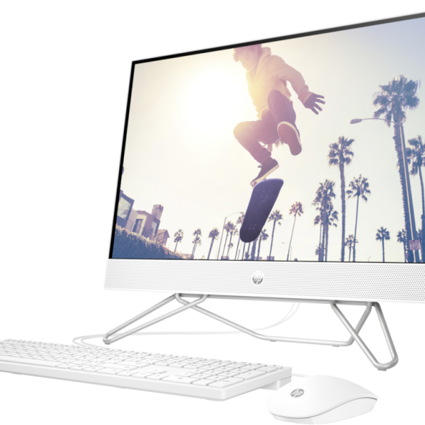 HP 24-cb1073ny All-inOne PC23,8" NT 1215U,8Gb,512Gb,FreeDoS,periferija, Bijeli, 12 mjeseci