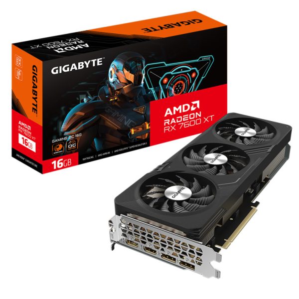 Gigabyte RX 7600 XT Gaming OC16GB GDDR6, 128-bit,2x HDMI, 2x DP