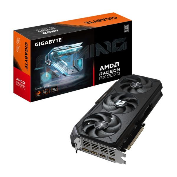 Gigabyte VGA 9070 GAMING OC-1616GB GDDR6, 256bit 2xHDMI, 2xDP