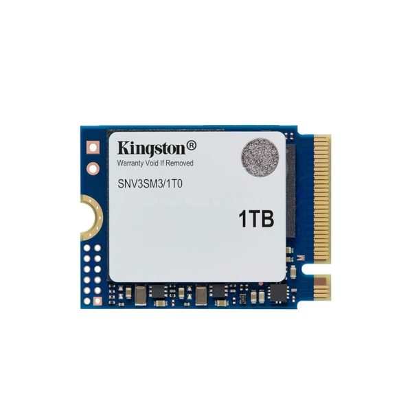 Kingston SSD 1TB NV3 M.2 2230NVMe PCIe Gen 4.0x4R/W : 6000/4000MB/s