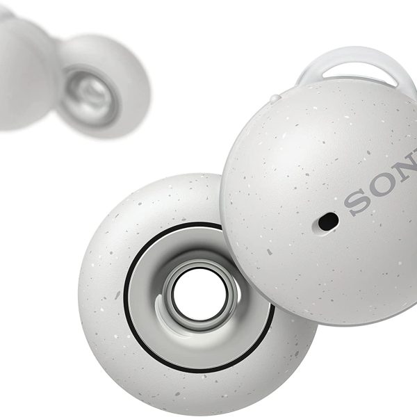 Sony LinkBuds True Wirelessotpornost na vodu IPX4; bijelebaterija do 11h; domet 10m; tezina 34g