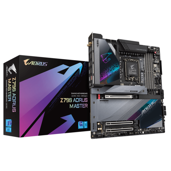 Gigabyte MB Z790 AORUS MASTERLGA1700; 4xDDR5; 5xM.2; 4xSATA14xUSB; DP; ATX;
