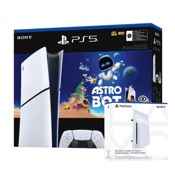 PS 5 Slim D+Optika+Astro BotDigital Edition,PS5+Astro Bot VCH