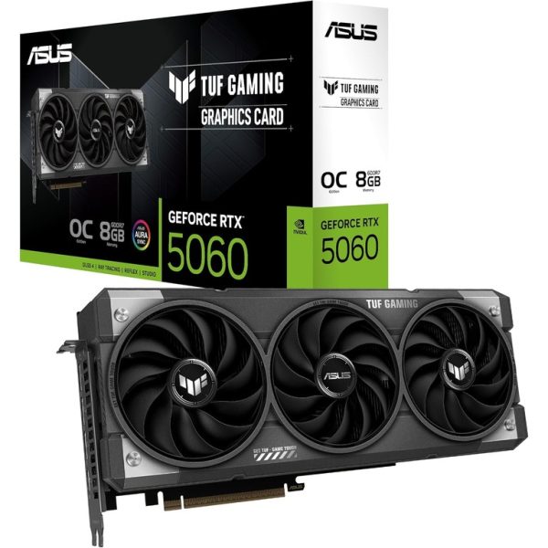ASUS TUF-RTX5060-O8G-GAMING 8GB GDDR7, 3x DP, 1x HDMI