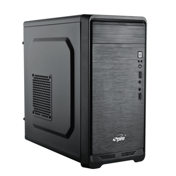 Spire case TRICER 1413 420Wmicro ATX,black,120mm,3xSATAUSB 3.0, VGA:280mm, CPU cooler:140mm